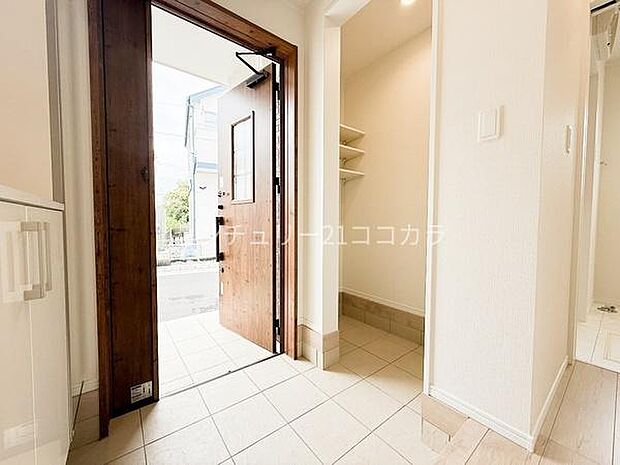 玄関、シューズクローゼット