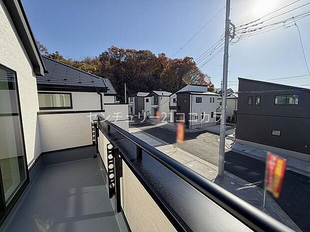 バルコニーからの眺望