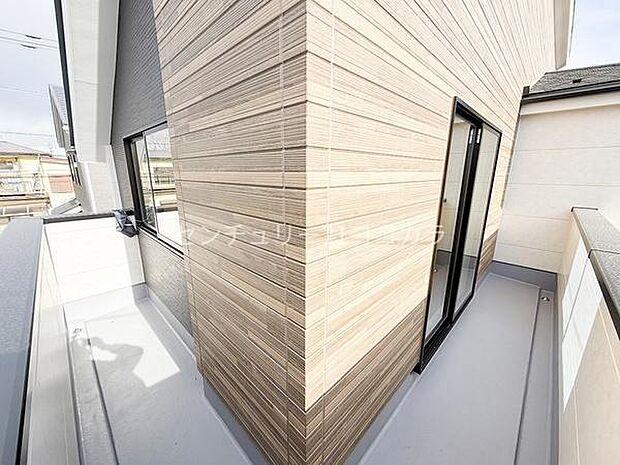 L字型バルコニー