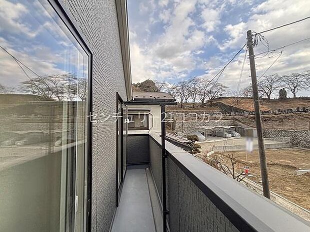 南面バルコニー