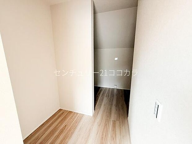 主寝室WIC＋フリースペース