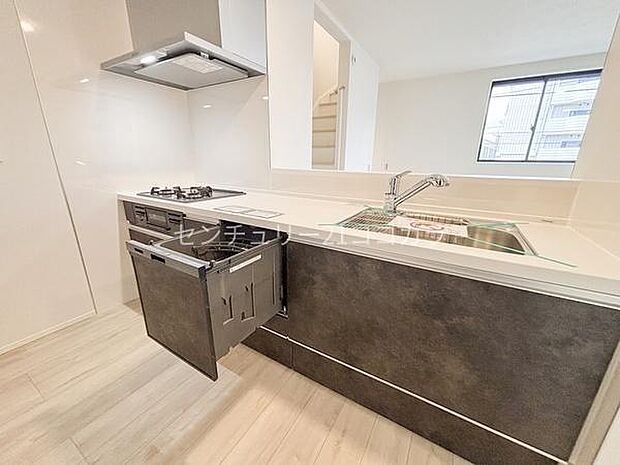 対面キッチン、食洗機付