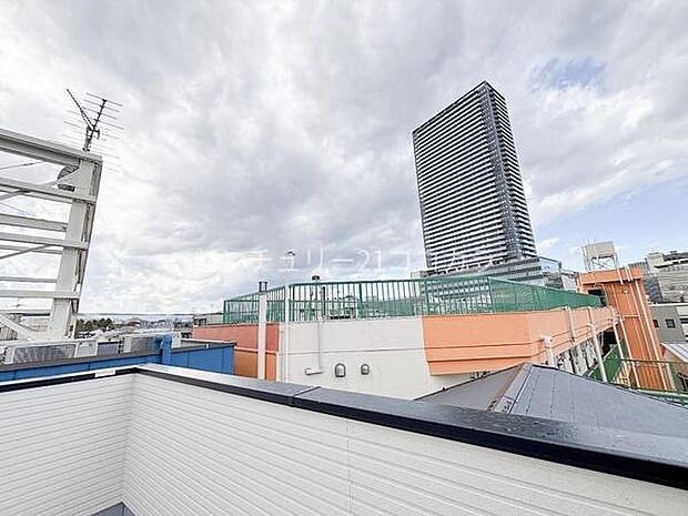 バルコニーからの眺望