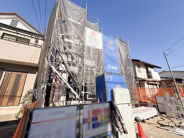 八王子市富士見町の新築一戸建て　2025年11月23日撮影