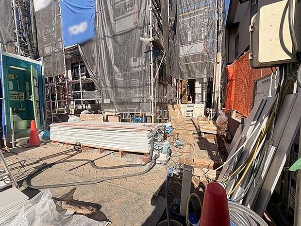 八王子市富士見町の新築一戸建て 2025年11月23日撮影