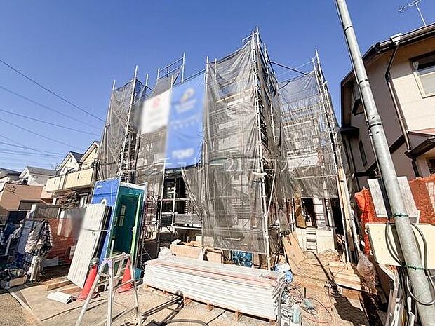八王子市富士見町の新築一戸建て 2025年11月23日撮影