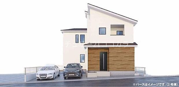 2号棟 外観完成予想パース