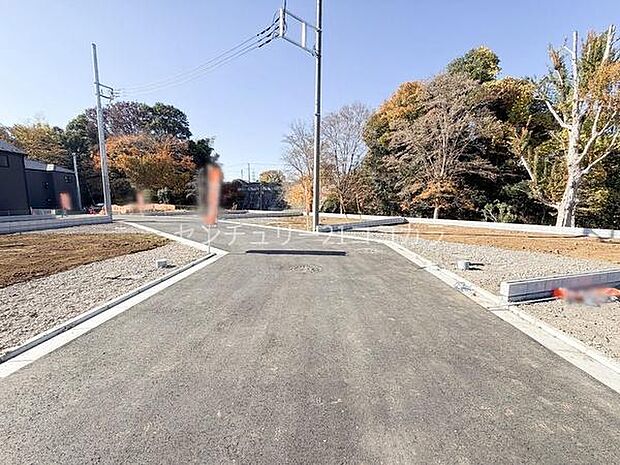 前面道路を含む現地写真