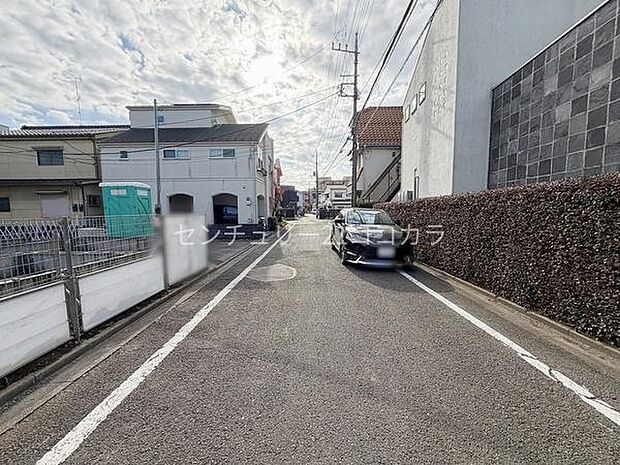 前面道路含む現地写真
