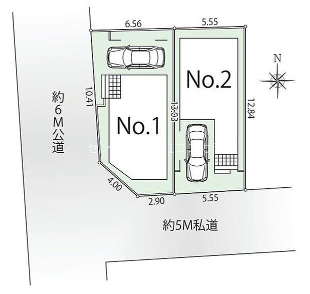 区画図