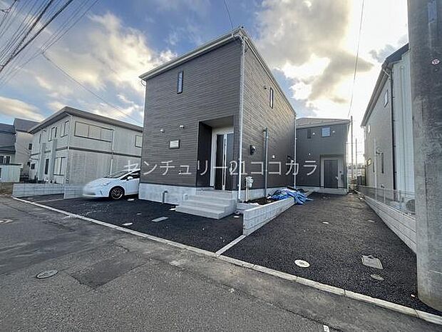 八王子市大楽寺町　新築一戸建て　全体写真