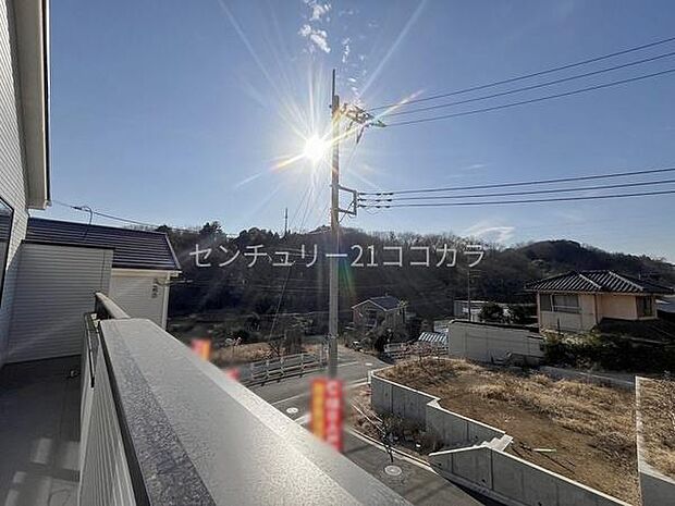 バルコニーからの眺望