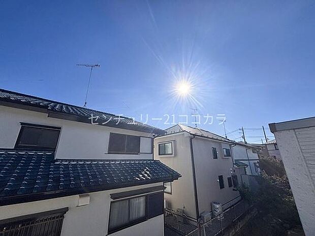 バルコニーからの眺望