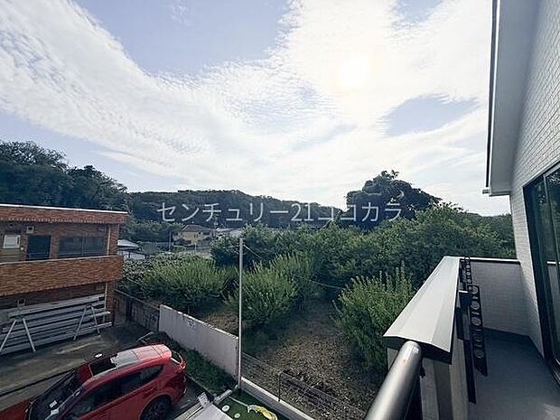 バルコニーからの眺望