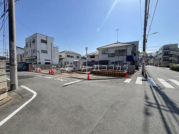 八王子市散田町5丁目の新築一戸建て・全体写真