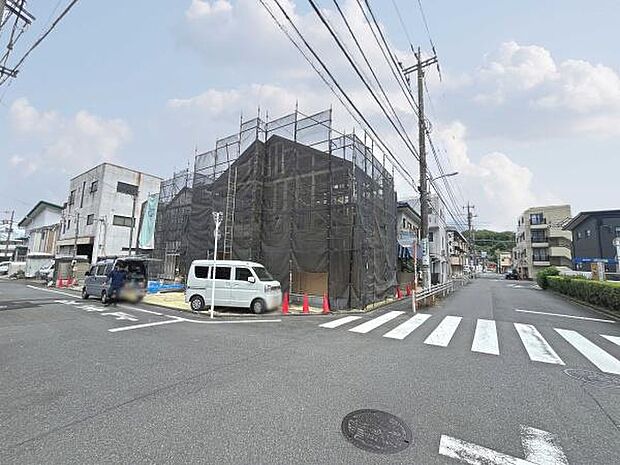 八王子市散田町5丁目の新築一戸建て・全体写真