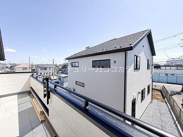 バルコニーからの眺望