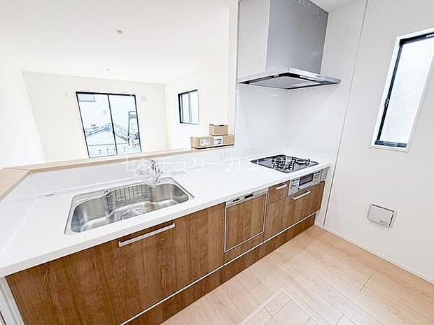 対面キッチン、食洗機付