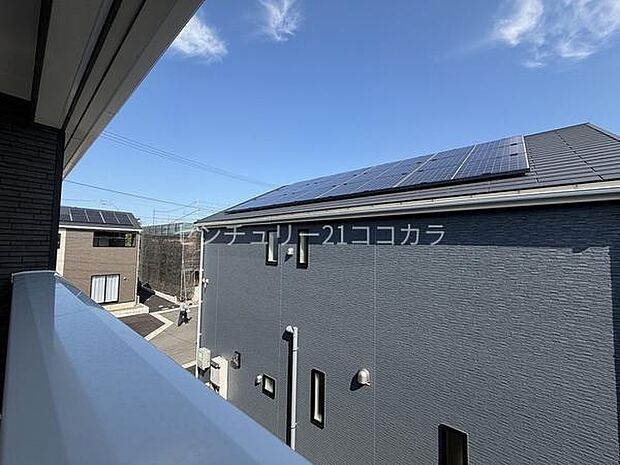 バルコニーからの眺望