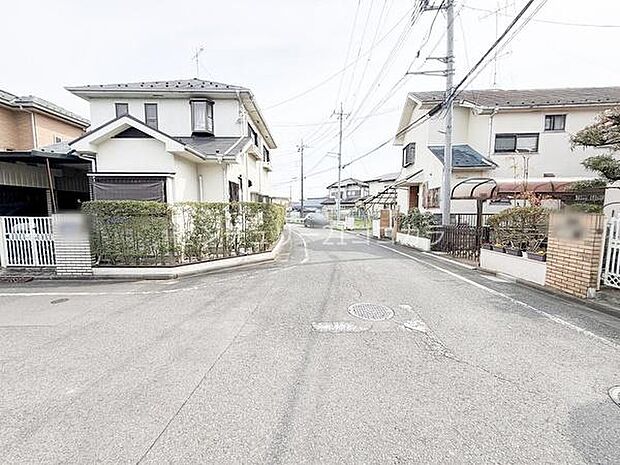 前面道路を含む現地写真