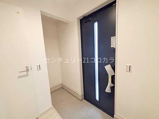 玄関、土間収納