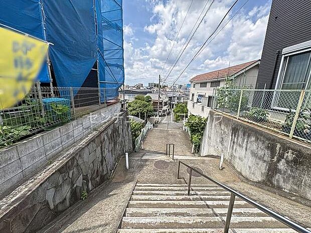 前面道路を含む現地写真