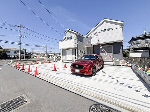 八王子市大楽寺町の新築一戸建て 全体写真