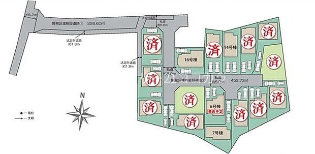 区画図
