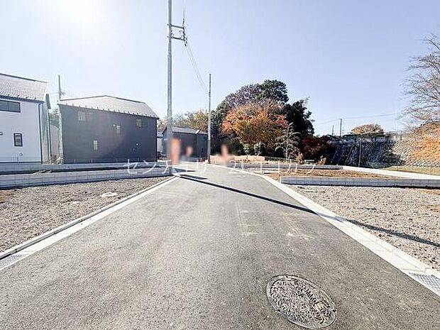 前面道路を含む現地写真 2025年12月22日撮影
