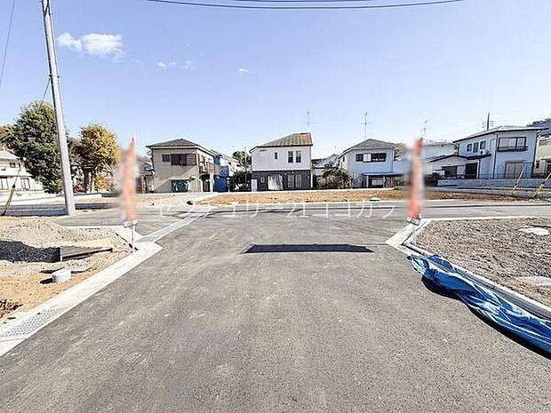 前面道路を含む現地写真 2025年12月22日撮影