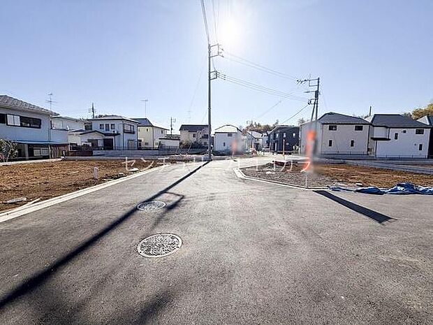 前面道路を含む現地写真 2025年12月22日撮影