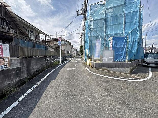 前面道路を含む現地写真