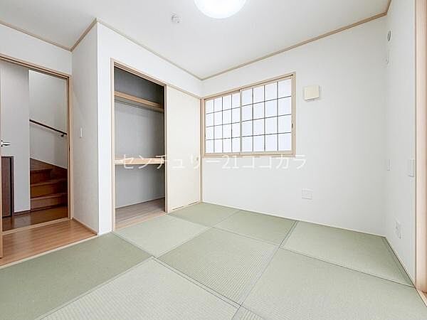 1階リビング隣の和室4.5帖