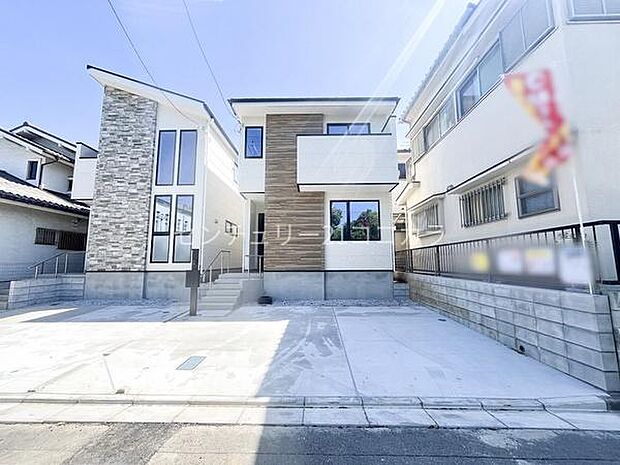 八王子市元本郷町の新築一戸建て　全体写真