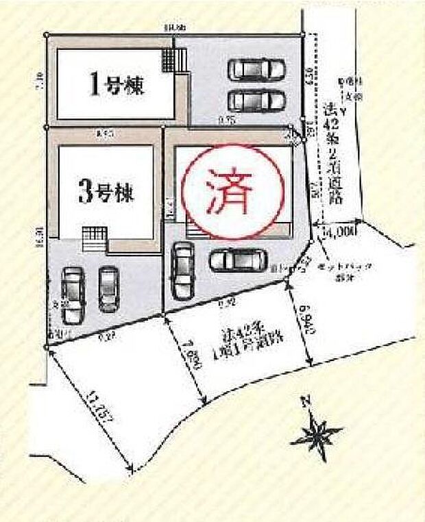 区画図