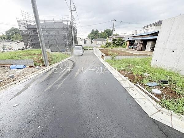 前面道路を含む現地写真