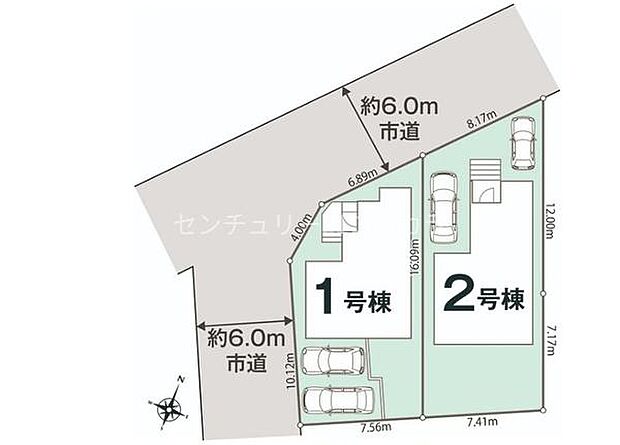 区画図