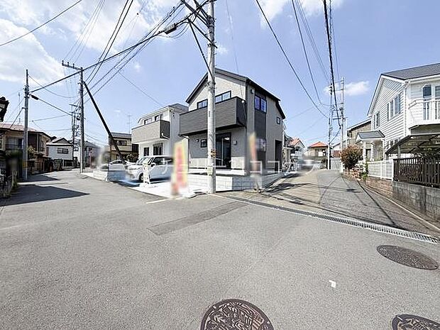 八王子市犬目町の新築一戸建て 全体写真