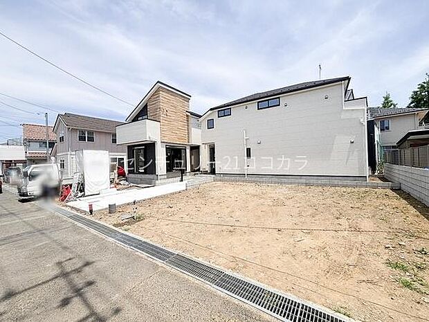 八王子市西寺方町の新築一戸建て　全体写真　2026年6月1日撮影