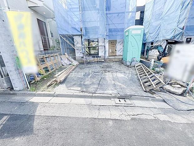 日野市大阪上の新築一戸建て・全3棟 外観