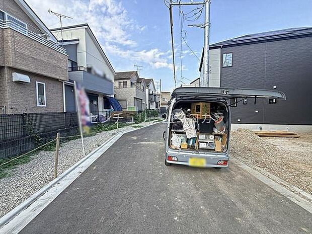 前面道路含む現地写真