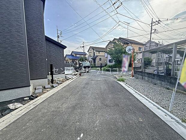前面道路含む現地写真