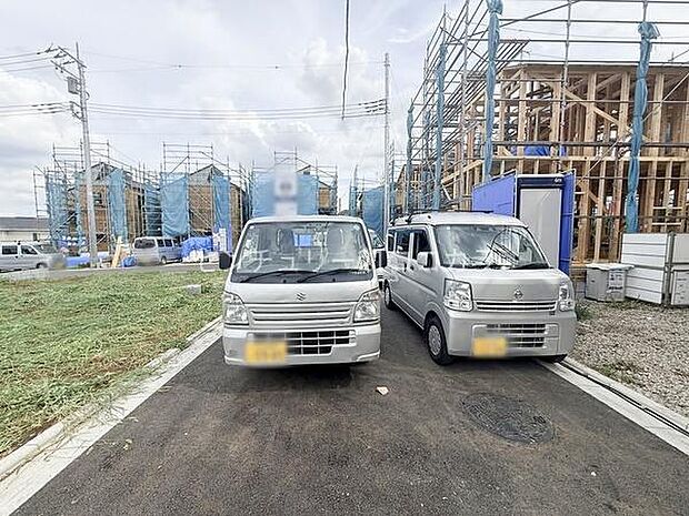 前面道路を含む現地写真