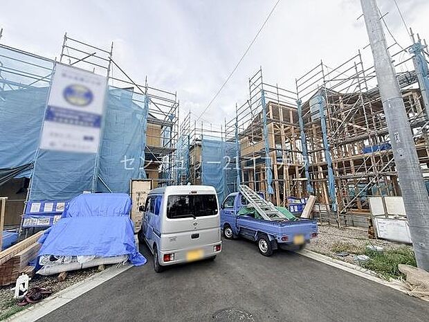 前面道路を含む現地写真