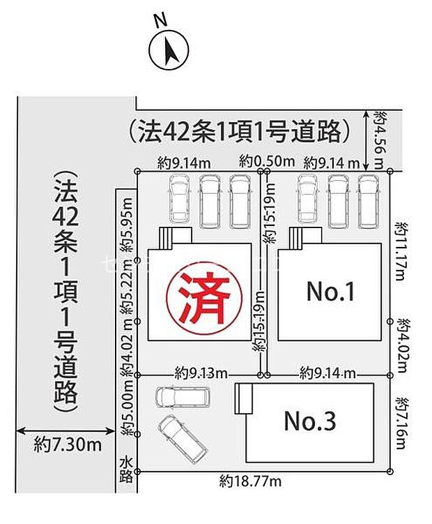 区画図