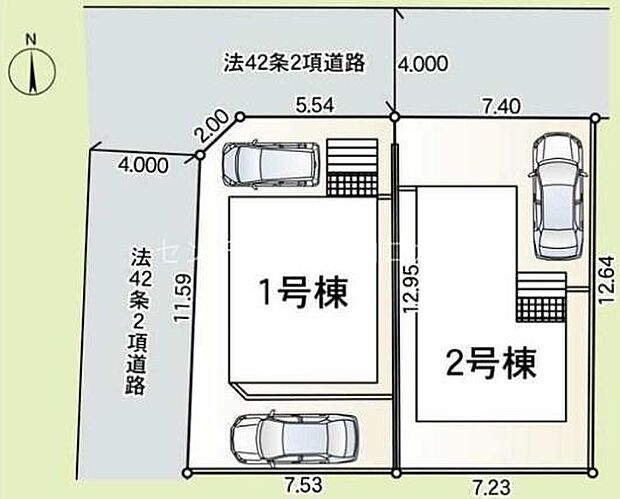 区画図