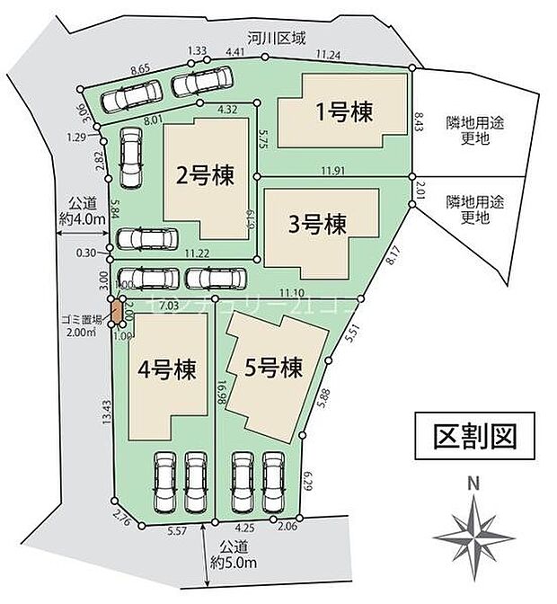 区画図