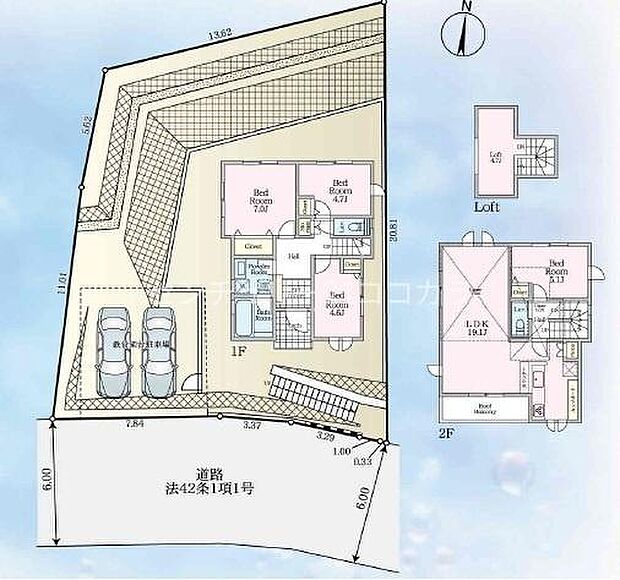 間取り及び区画図