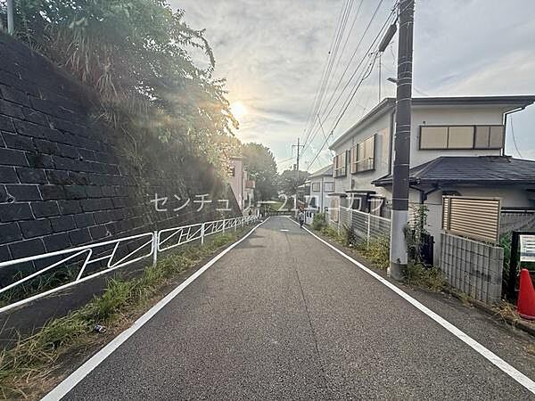 前面道路を含む現地写真