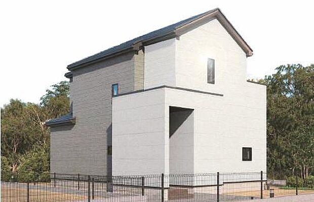 1号棟 外観完成予想パース(外観の完成予想図です。周辺画像はイメージで実際のものとは異なります。)